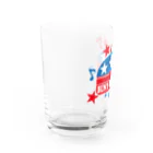 バンズオリジナルの<BUN'S ORIGINAL> バンズバーガーロゴ Water Glass :left