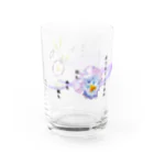 idumi-artの清少納言　枕草子より～紫なるもの Water Glass :left
