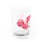 Ａｔｅｌｉｅｒ　Ｈｅｕｒｅｕｘの薔薇とチンチラシルバー Water Glass :left