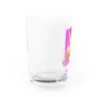 覆面MANIA＆CMLLの群馬キャット x Uno Dinero Water Glass :left