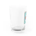 とほんSUZURI出張所の読書金魚 Water Glass :left