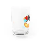 サメノのレイニー　サマーバケーション Water Glass :left