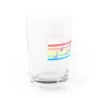 A33のレインボープライド　メロディー Water Glass :left