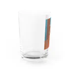 どんどことまぐろの『ニャーて鳴いたろか？』 Water Glass :left