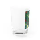 Contemporary　ArtのForestArt Water Glass :left