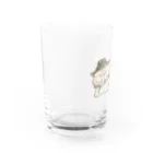 猫神神社の仏ニャン Water Glass :left