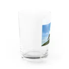 幸せうさぎの丘の上 Water Glass :left