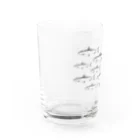 ただの釣り好きのマイワシの群れ Water Glass :left