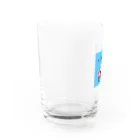 【全盲の絵描き】オバケのタムタムの【全盲の画家】オバケのタムタム Water Glass :left