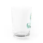 ノアオオカミのオオカミのウルフル Water Glass :left