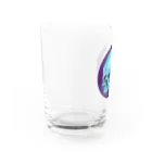 ろんげハウスのどくろくん Water Glass :left