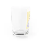 keeeeeep smilingのNever a dull moment  Water Glass :left