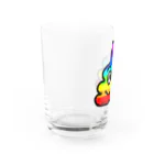 さつまいもおもしろグッズSWEET_POTATOのにじいろうんちグラス Water Glass :left