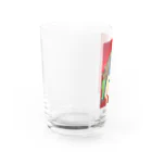 ️️ひろゆき🐾の3匹の可愛い猫 Water Glass :left