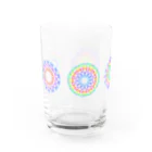 sol-laの５つのカレスコの花 Water Glass :left