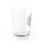 JonSpCaのフラワーオブライフ「はなまんだら」 Water Glass :left