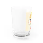 無糖 きな子のピアッシング Water Glass :left