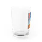 歴史グッツショップの満州開拓促進ポスター Water Glass :left