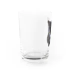 黒猫Onlyの黒猫2 Water Glass :left