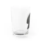 下田村の黒いトイプードル Water Glass :left