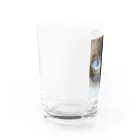 モカちゃんのMacaちゃん Water Glass :left