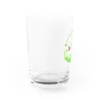 もこどり屋のもこどりクリームソーダコップ Water Glass :left