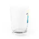 みなとまち層のトロピカル·マンタソーダ Water Glass :left