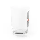 yu96のはりきりじぞうさん Water Glass :left