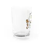 おかだのくまたろうの生活「朝起きてえらい」 Water Glass :left