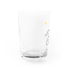 おにぎり屋の一番星をみつけたホシニラミスナボア Water Glass :left