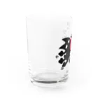 犬かもなのと猫のはずのズッキュン Water Glass :left