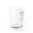 puikkoの絵般若心経 Water Glass :left