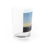 milkのふじさん Water Glass :left