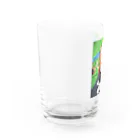 ギフっ子SHOPのギフのモナリザ Water Glass :left