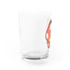 Umtのワタワタ赤べこさん Water Glass :left