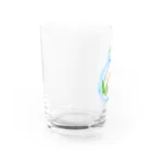 ハーバリウム　すずらんのすずらんとワンコ　ブルー Water Glass :left