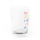 こどもいぬ｜ぬいぐるみ・絵のパステル こどもいぬフレンズ Water Glass :left