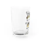 二子舎のたぬきケーキの食べ方 Water Glass :left