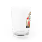 旨味教授といちごもちぷりんのコンバイン Water Glass :left