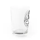 Ａ’ｚｗｏｒｋＳの陰陽二連髑髏 旋転（オリジナル家紋シリーズ） Water Glass :left