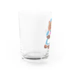 うとのぎゃらり〜🐰の不思議の国のたぬき　アリス Water Glass :left