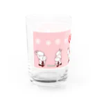 桜の左馬・うまナリSHOPの【桜満開】合格祈願☆左馬のうまナリ Water Glass :left