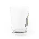 Higucciniのビール好きなボナさん Water Glass :left