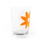 なぞなぞのたてがみ車輪ライオン Water Glass :left