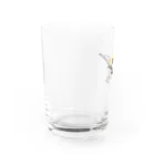 SHAKUTORIMUSHIのかいこがとわたし#silk moth and me Water Glass :left