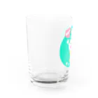 ツルバラのオバケソフトクリーム Water Glass :left