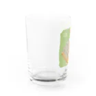 Chill`s Factoryのモンブランケーキ 文鳥 Water Glass :left