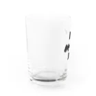 ゆるあにまるのシュモクザメ-シルエット Water Glass :left