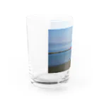 鳥取カランコロンの夜明け前のくじら Water Glass :left