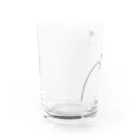 イラスト MONYAAT のホールインワン　ゴルフTシャツ Water Glass :left